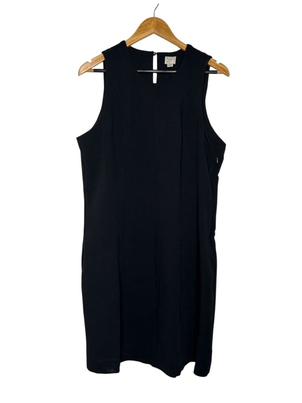 NWT Women's 16 Mini Sheath Dress Little Black Dress - a New Day MSRP $36